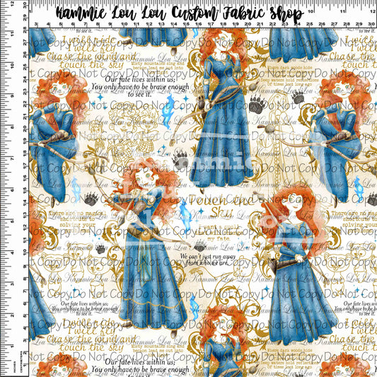 Vintage Princess Series - Brave - Regular Scale