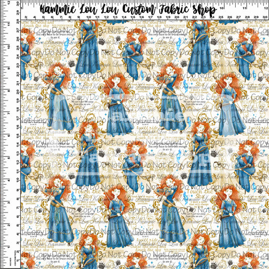 Vintage Princess Series - Brave - Small Scale