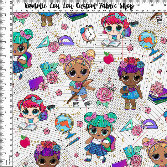 R117 Back to School - Dollhouse Collection - School Time Toss