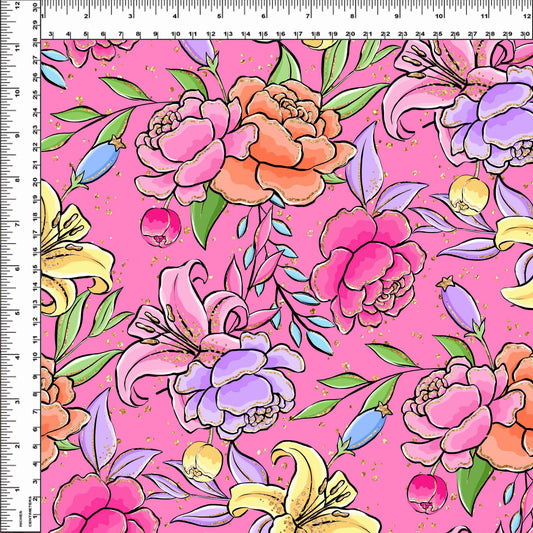 R109 Pre-order Art Class - Pink Floral