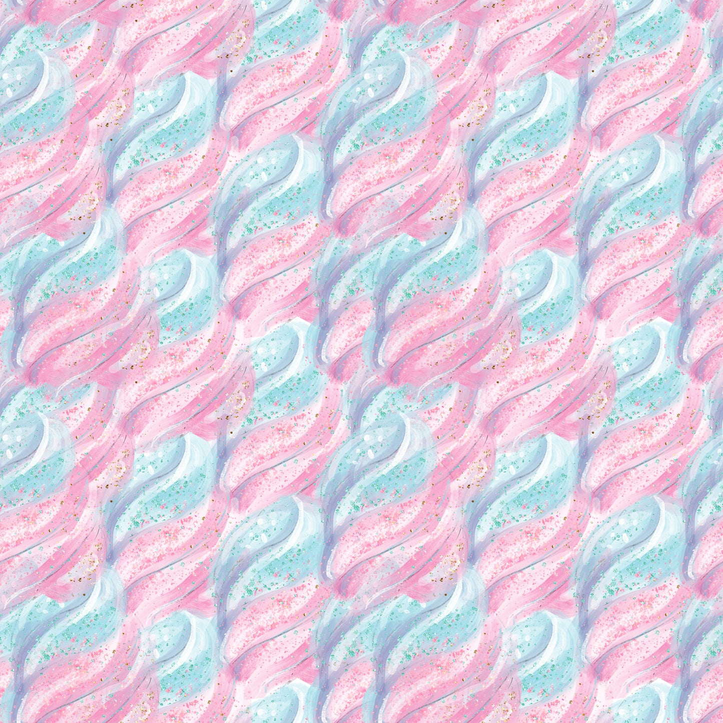 Candy Unicorns - Stacked Cotton Candy