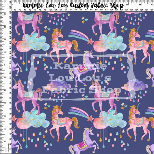 Candy Unicorns - Unicorn Toss Navy