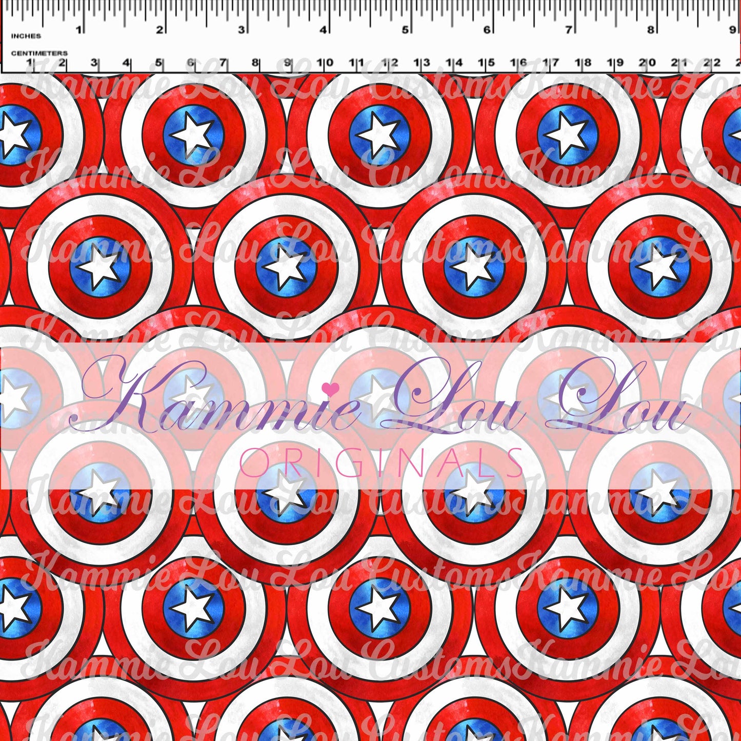 R113 : My Heros - America Logo