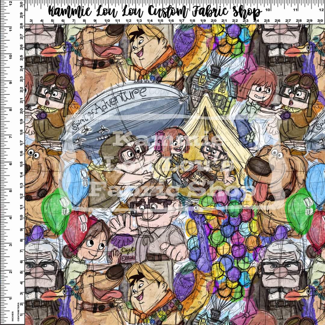 R109 Watercolor Wonder - away Sketch