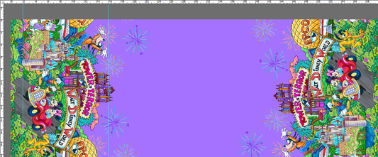 February 2023 Release Around Town - Double Border - Purple