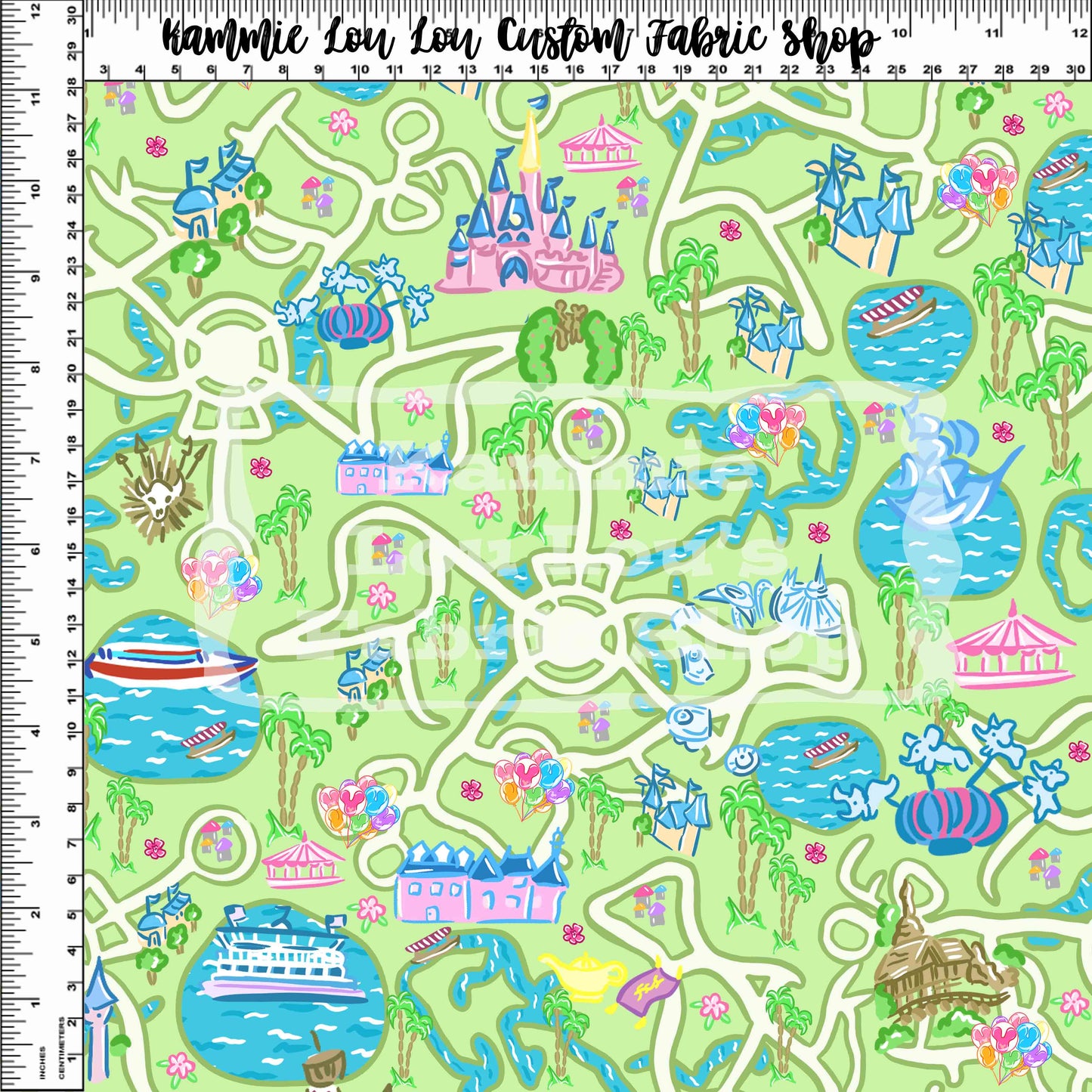Lilly-esque - Magical Parks - Green Parks Map