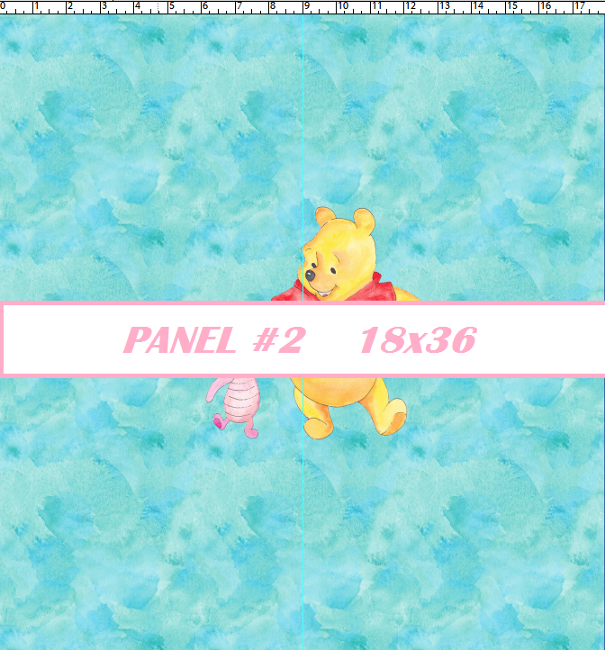R46 Hundred Acre Woods - Panel #2 - Teal
