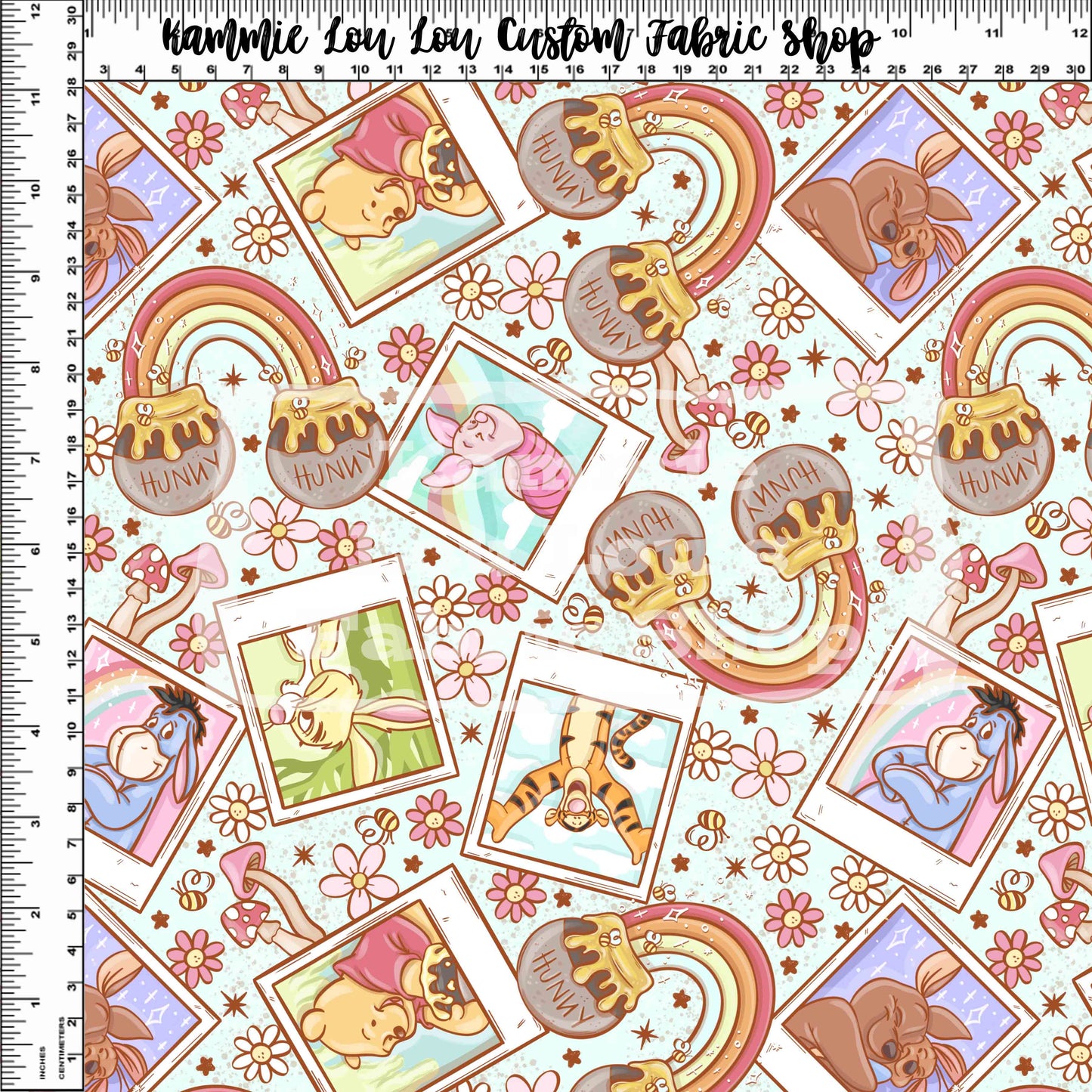 Bears Love Hunny - Regular Scale - White