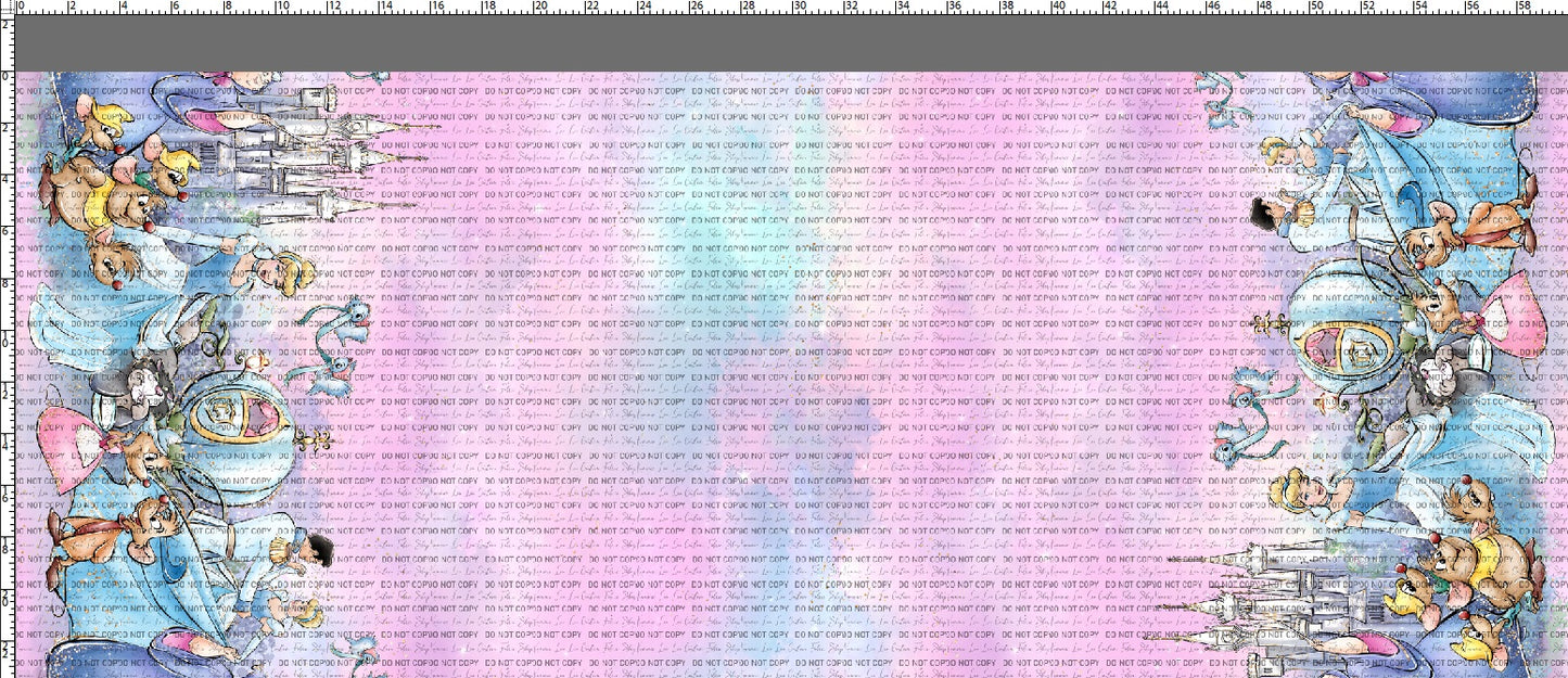 Midnight Hour - Double Border - Pink