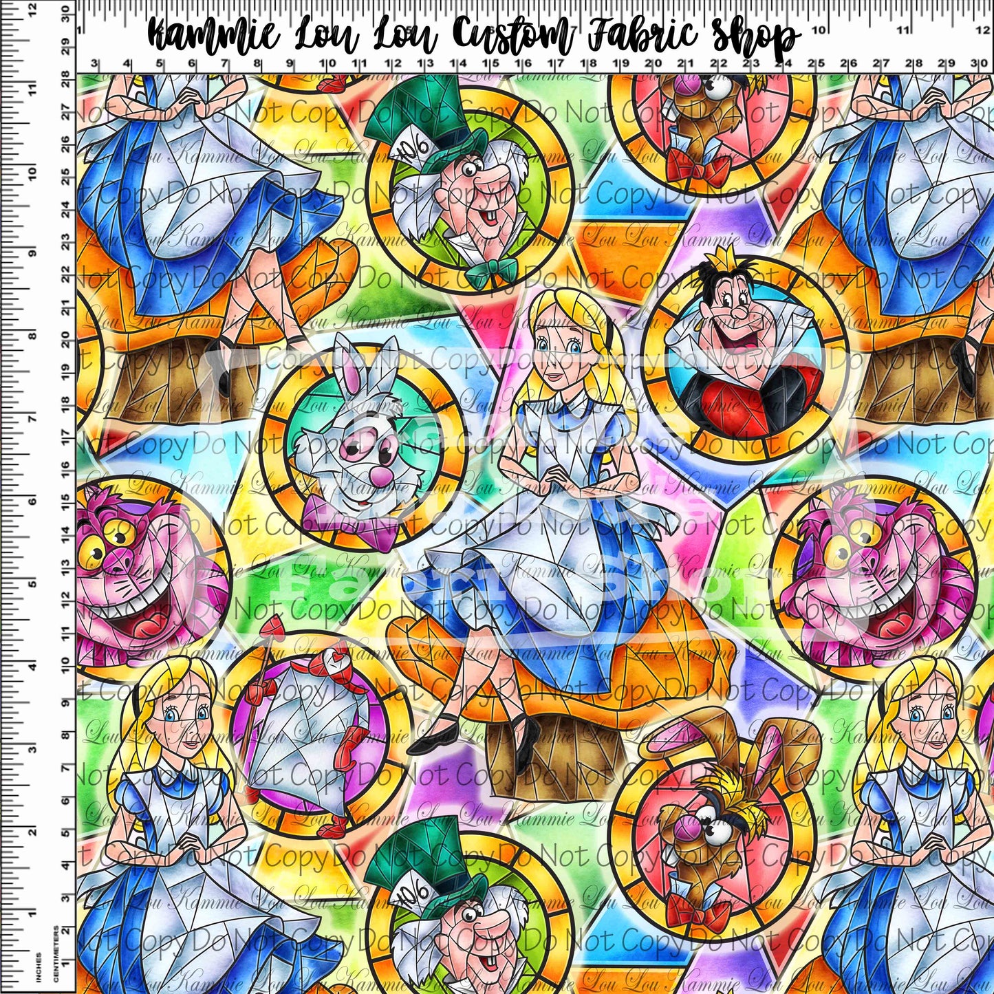 Stained Glass Alice - Main Toss - Regular Scale