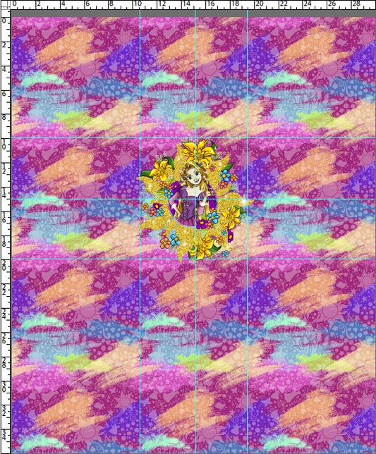 R107 An Artist's Story - PANEL - PINK - ADULT