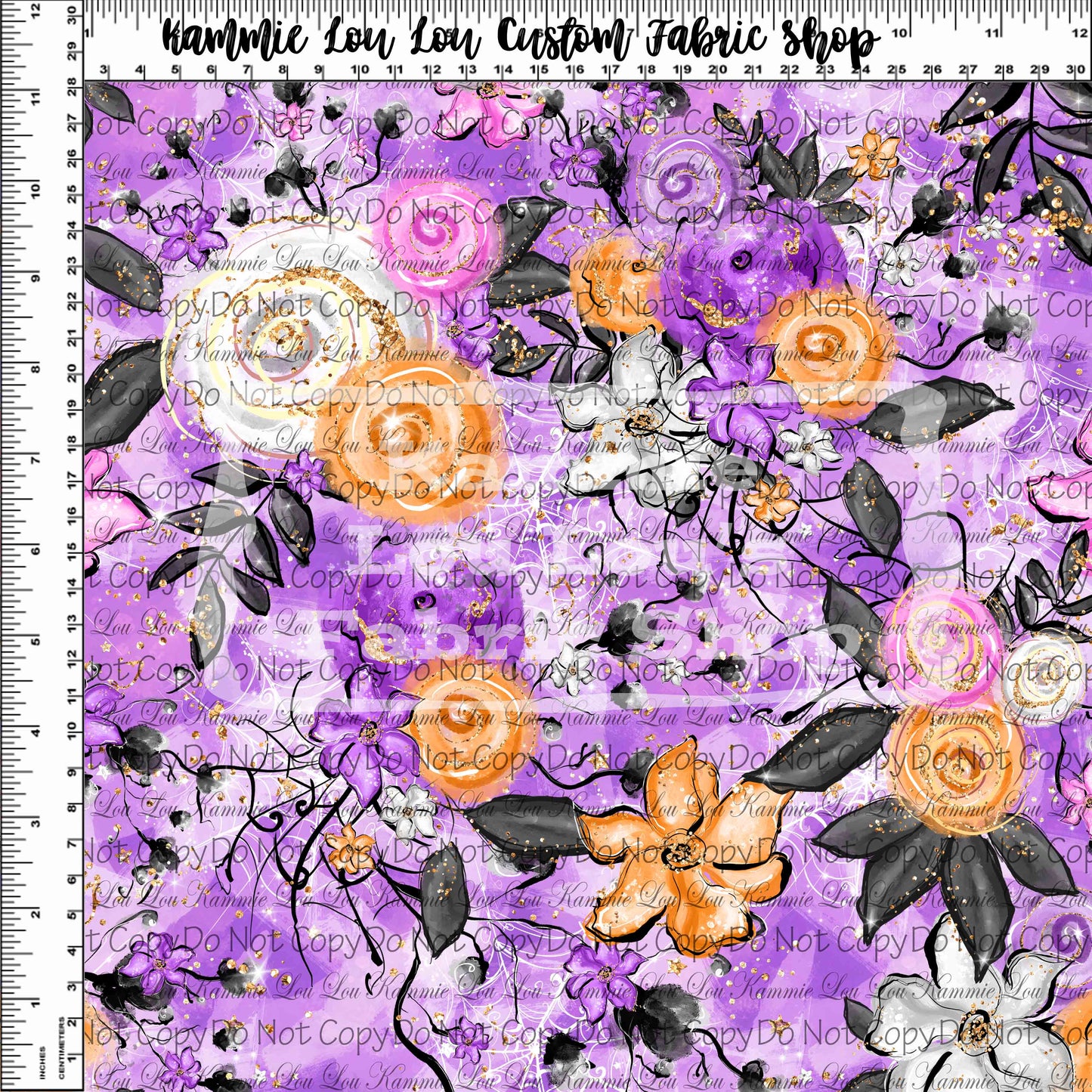 R107 Jack is Back - Purple Floral - Regular Scale