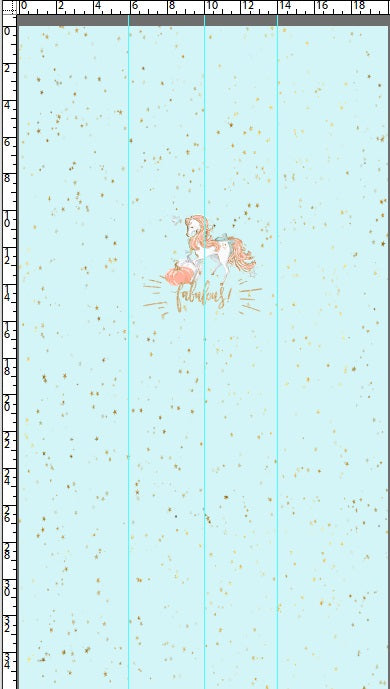 R107 Stroke of Midnight - PANEL - CHILD - FABULOUS BLUE