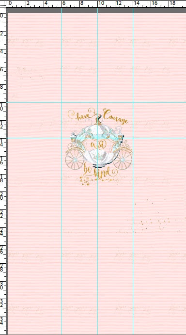 R107 Stroke of Midnight - PANEL - CHILD - HAVE COURAGE