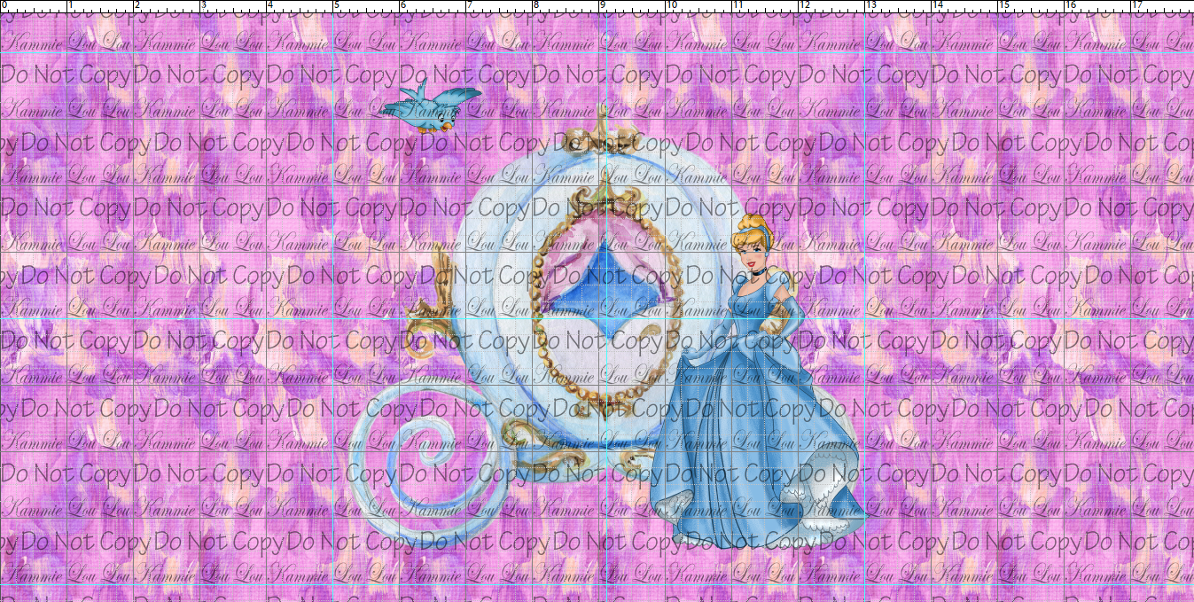 R108 A Dream is a Wish - Pink Princess Panel - ADULT