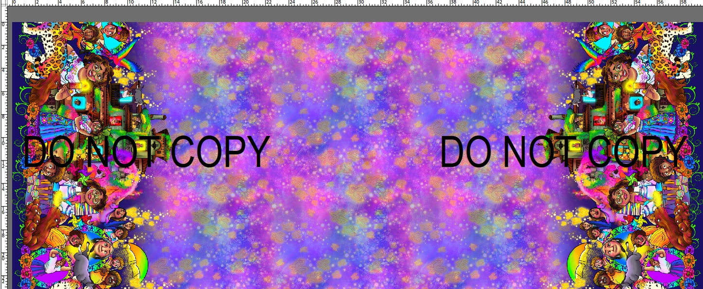 R111 : La Familia - Double Border - Dark Blue