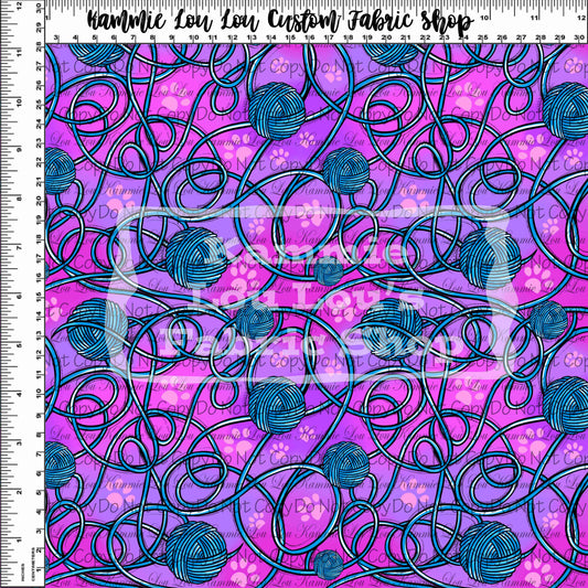 R111 : Pawsitively Purrrfect - Yarn - Pink