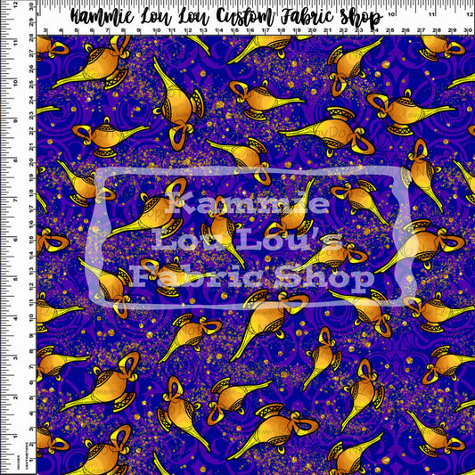 R112 - Carpet Ride - Coordinate Lamps - Dark Blue - Regular Scale