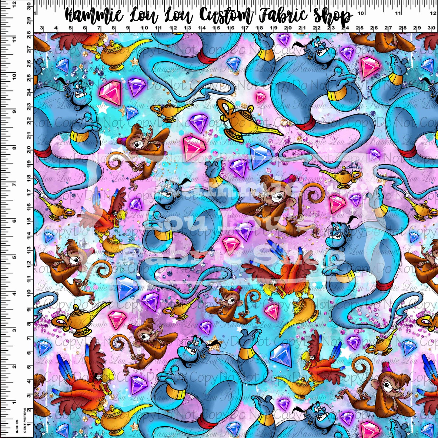 R112 - Carpet Ride - Genie - Regular Scale - White