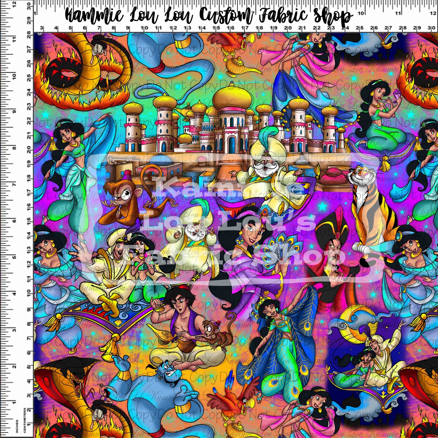 R112 - Carpet Ride - Main - Rainbow - Regular Scale