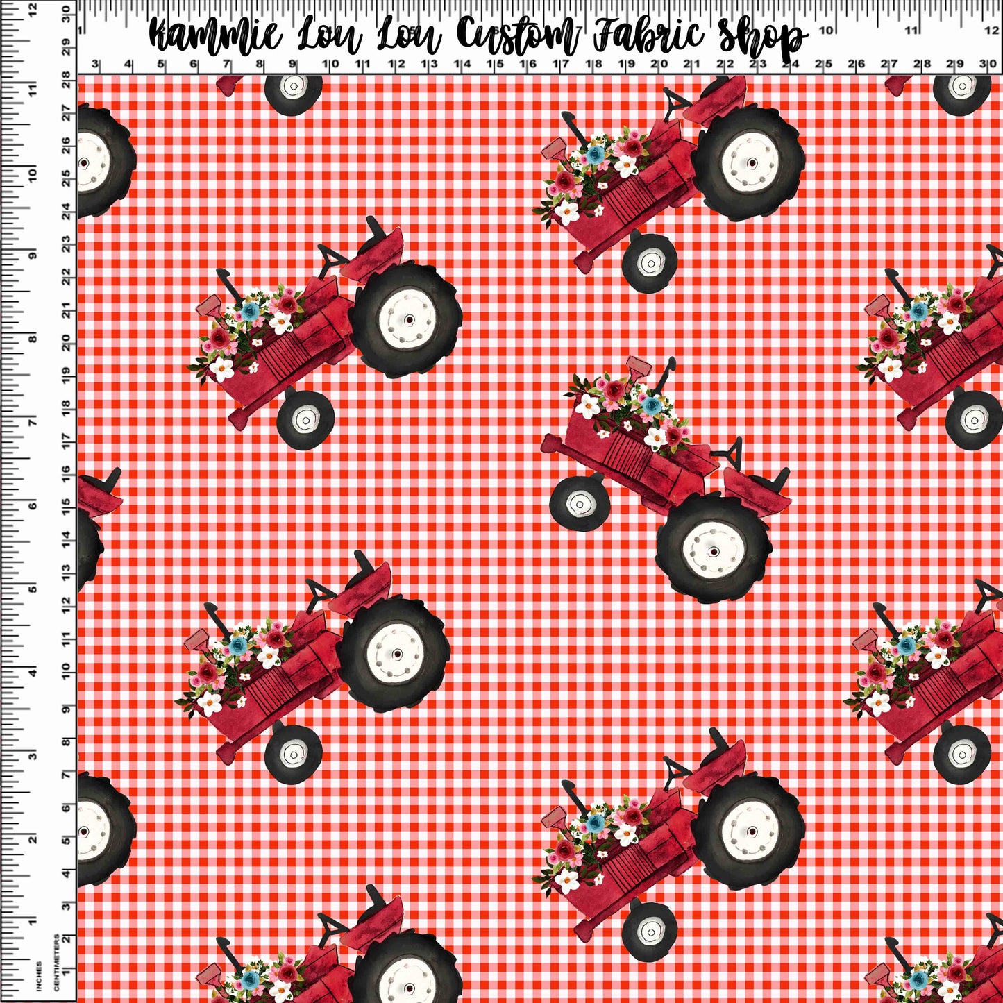 R112 Country Roads - Tractor Red