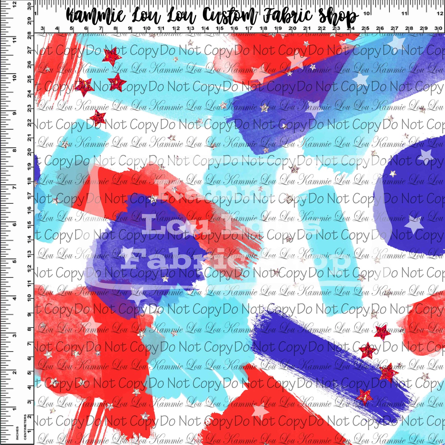 R112 Let Freedom Ring - Abstract Brush