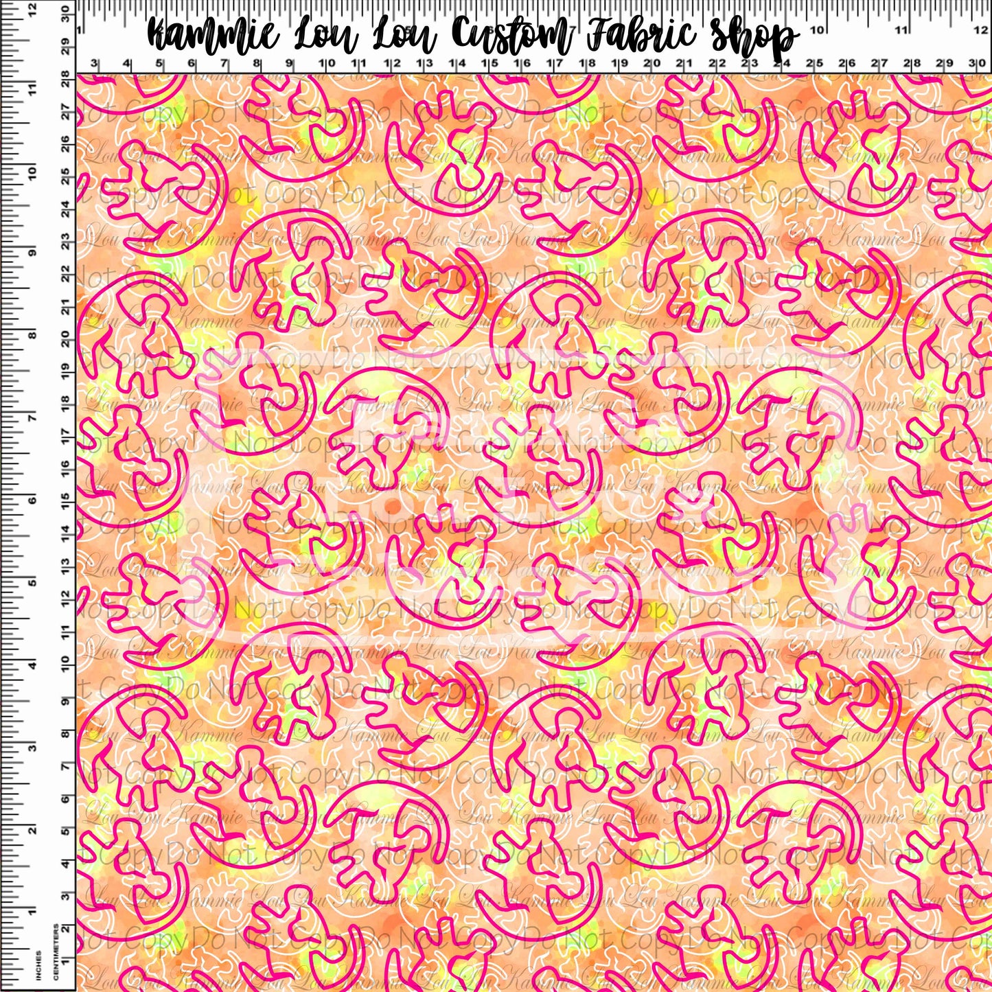 R112 The Pridelands - Pink Lions Coordinate