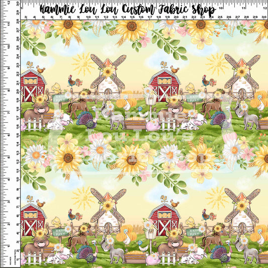 R113 : Farm Days - All in a Row