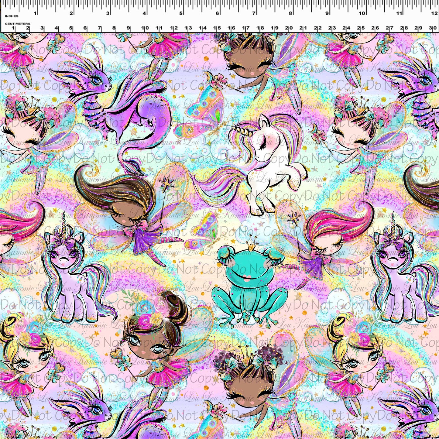 Fairyland - Main Toss - Rainbows on White