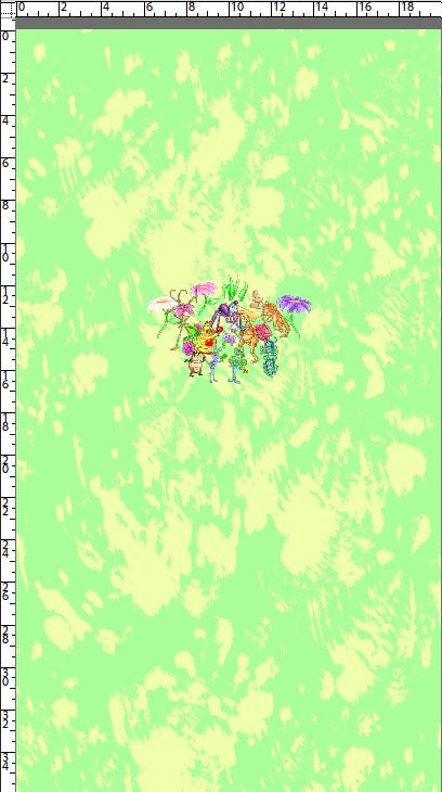Feelin' Buggy - Group Panel - Green - CHILD