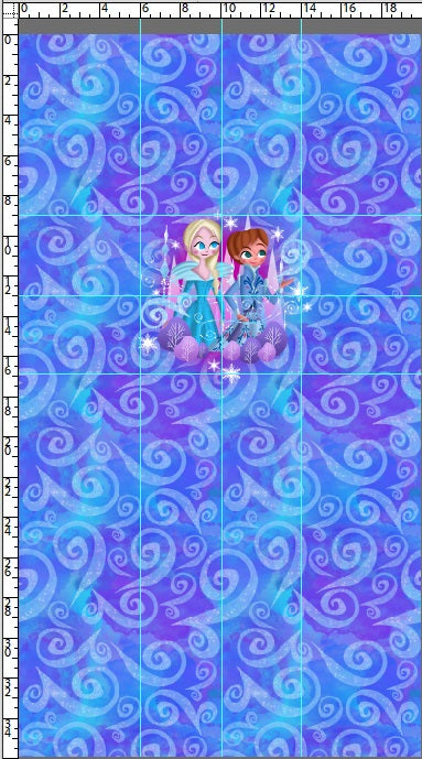 Icy Adventure - Panel - Swirl - CHILD