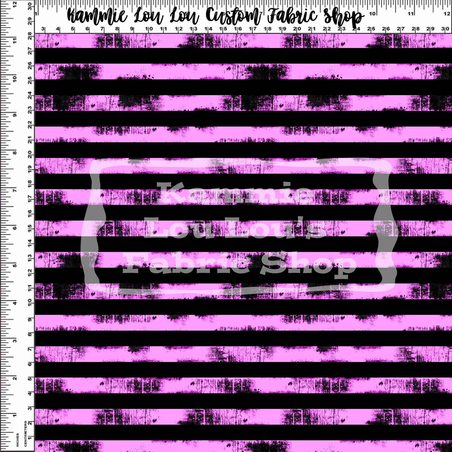 Rockin' Mouse - Pink Stripes