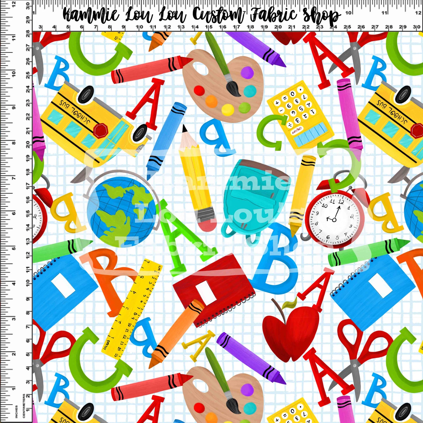 R115 - Back to School 2022 - School Toss - Regular Scale on White