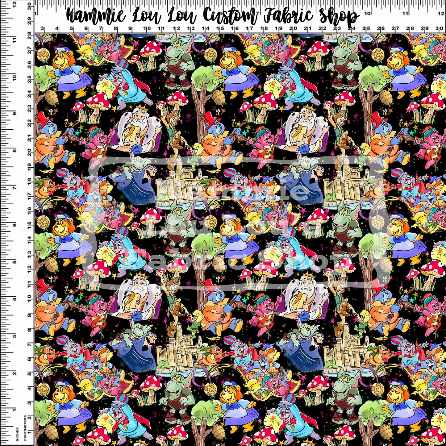 R115 Bouncing Bears - Main Toss - Black - Small Scale