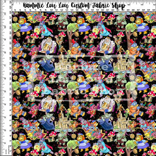 R115 Bouncing Bears - Main Toss - Black - Small Scale