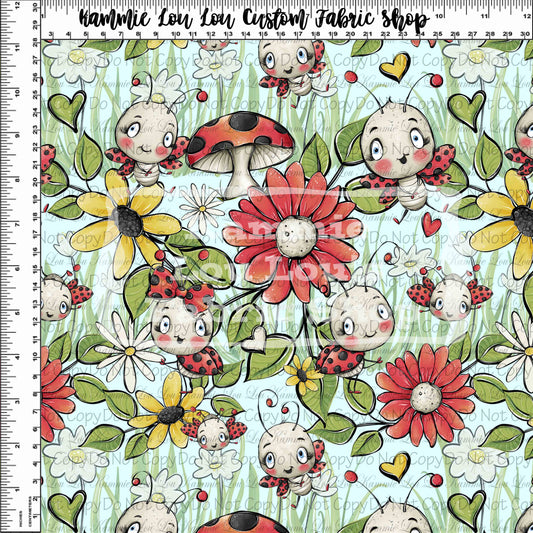 R116 - Little Ladybug - Regular Scale - Aqua