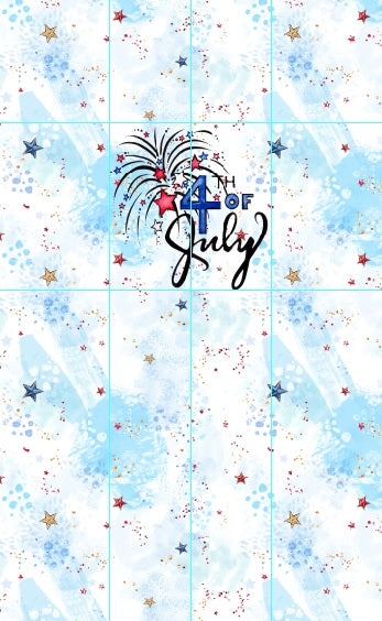 R116 Bless the USA - 4th of July - Panel - CHILD