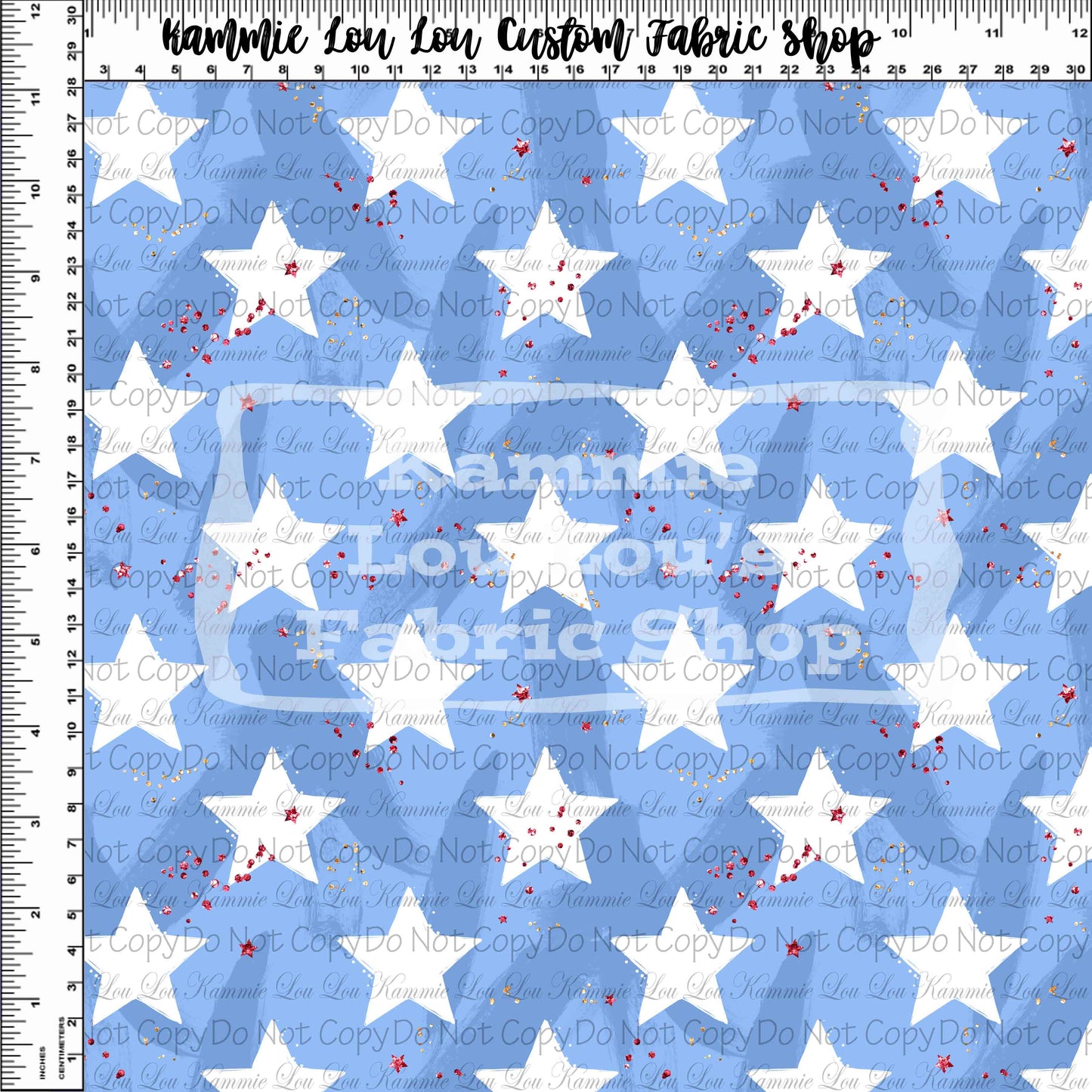 R116 Bless the USA - Main - Ocean Blue Stars