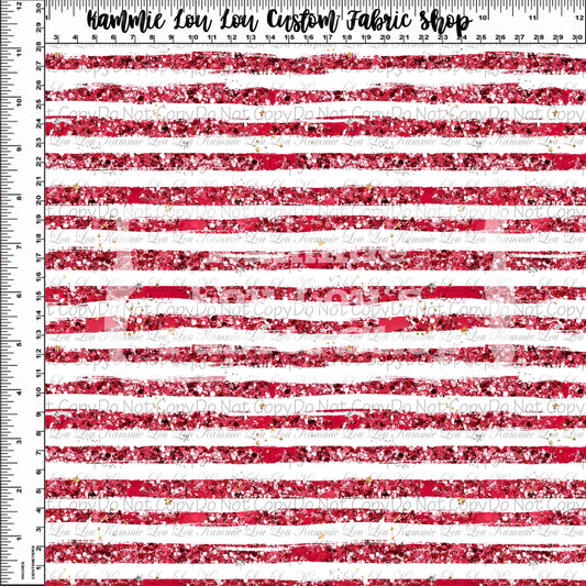 R116 Bless the USA - Main - Red Glitter Stripes