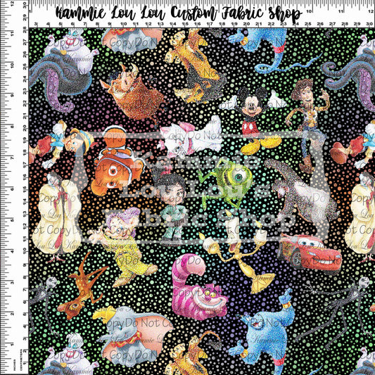 R116 : Pixilated Friends - Main - Regular Scale