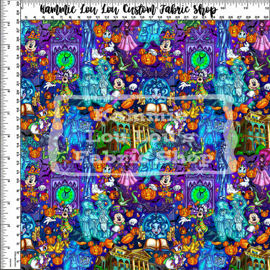 R118 - Not So Haunted Halloween - Main Toss - Small Scale - Purple