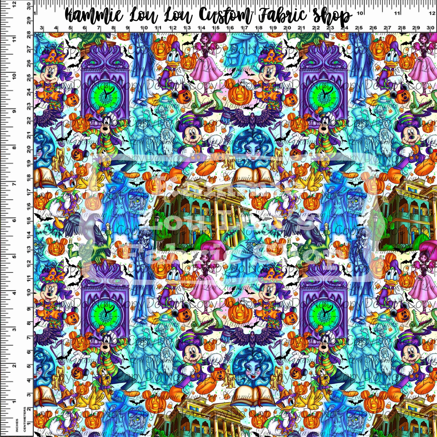 R118 - Not So Haunted Halloween - Main Toss - Small Scale - White