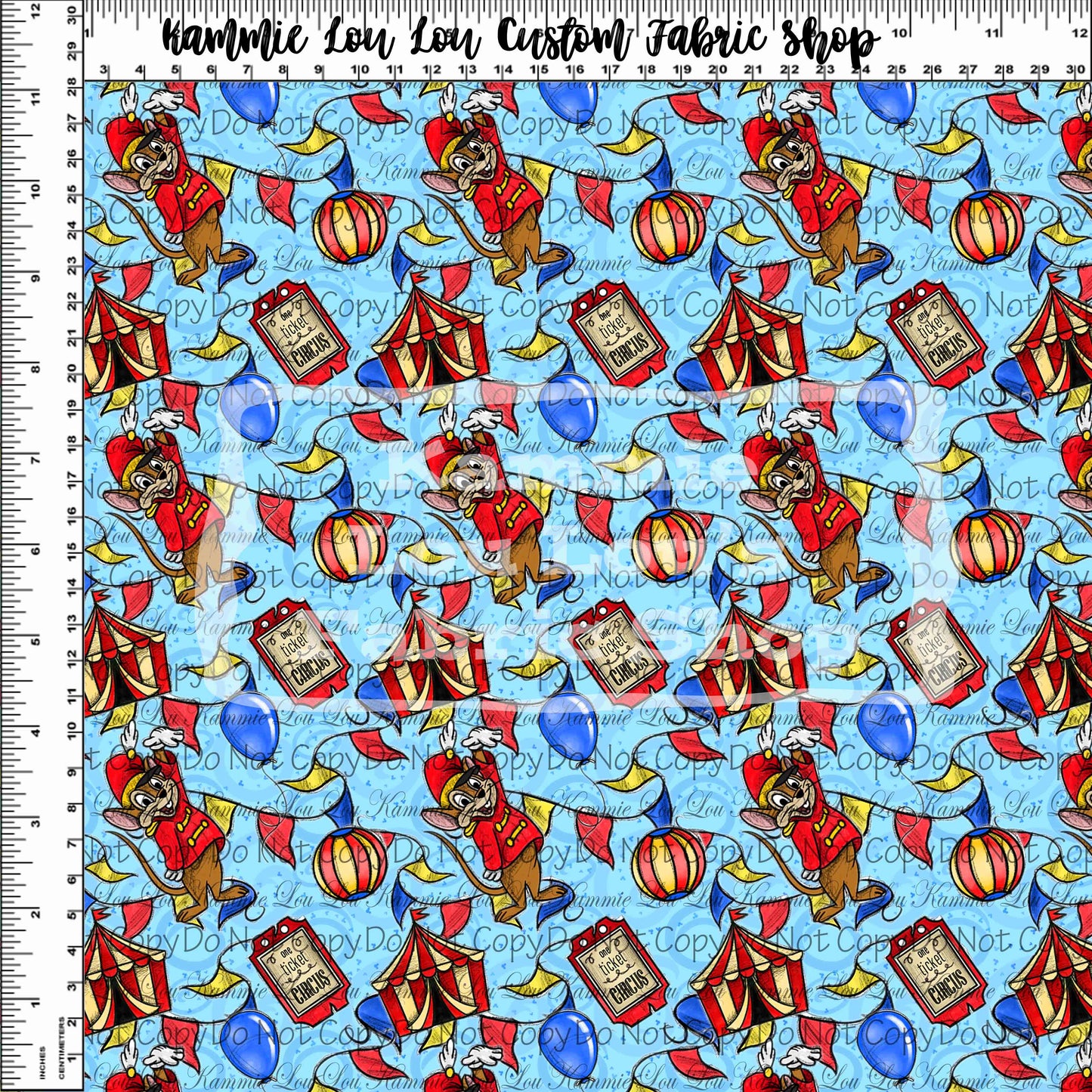 R118 Circus Star - Coordinate - Blue