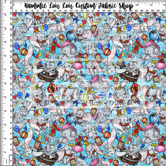 R118 Circus Star - Toss - Small Scale - BLUE