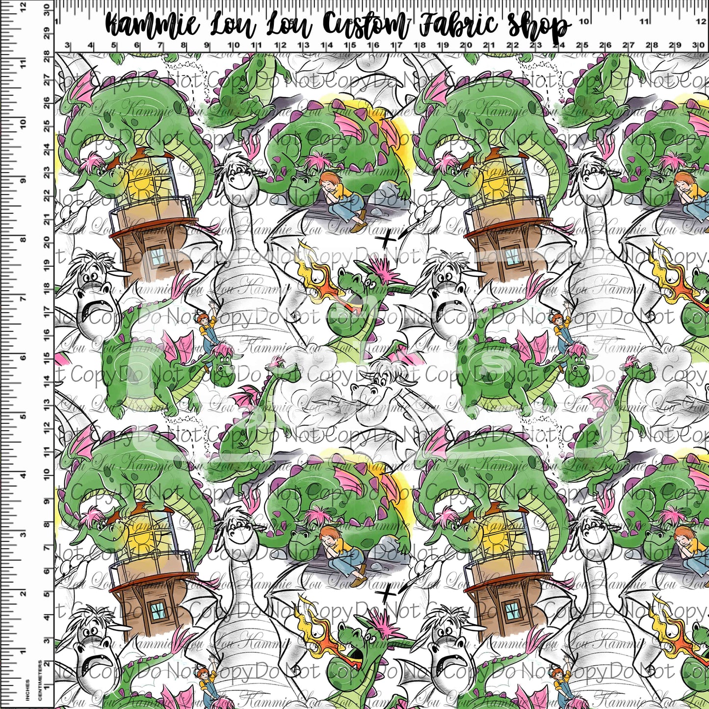 R118 Dragon Friend - Small Scale - WHITE