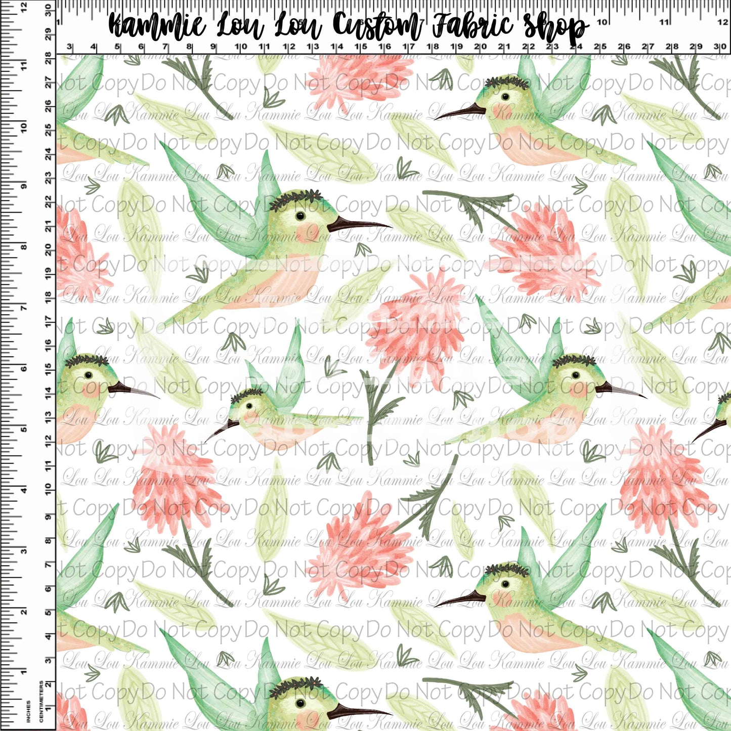 R118 Magical Fairy Garden - Hummingbirds