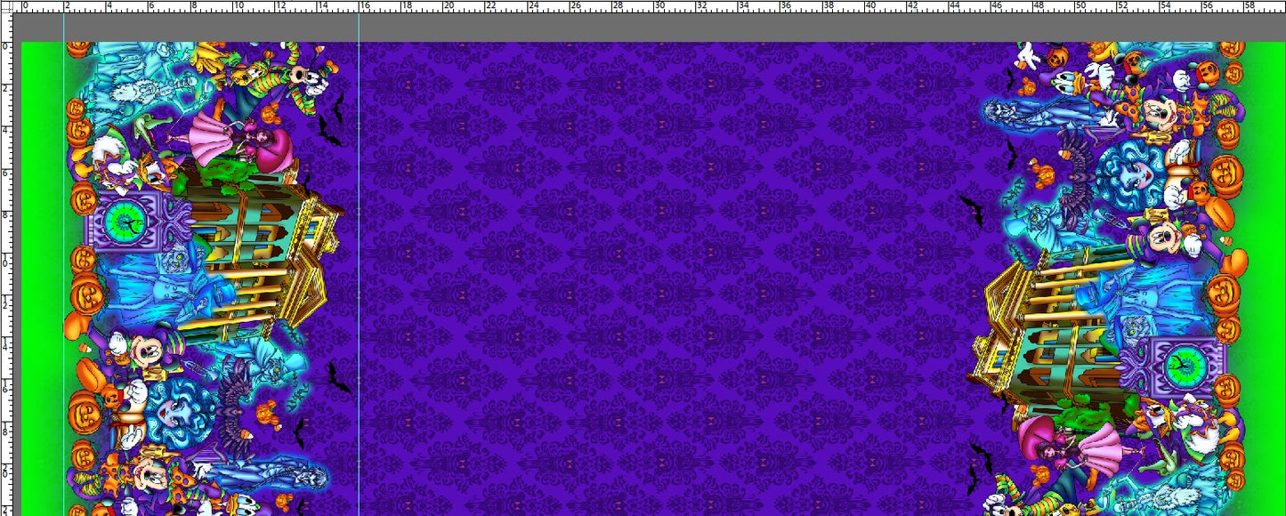 Not so Haunted Halloween - Double Border