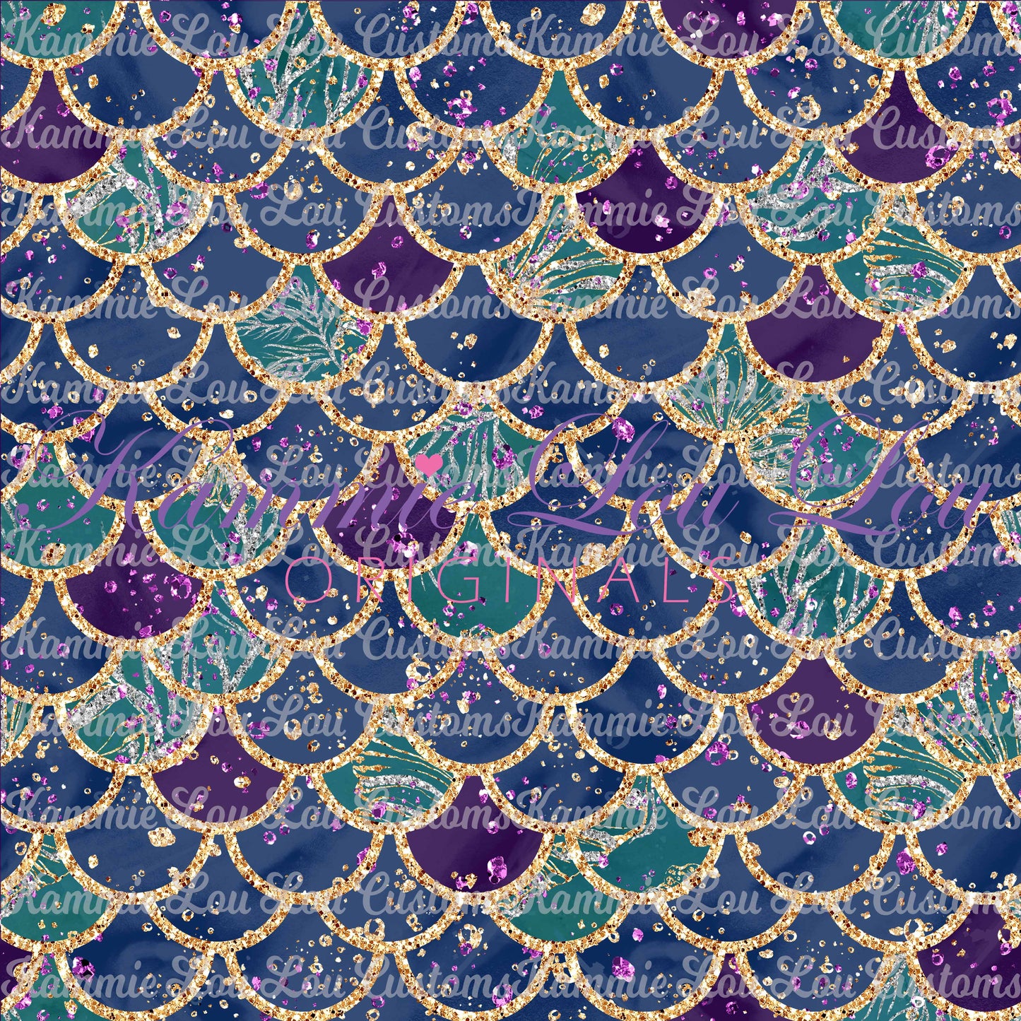 R118 Queen of the Sea 2.0 - Scales Jewel Navy