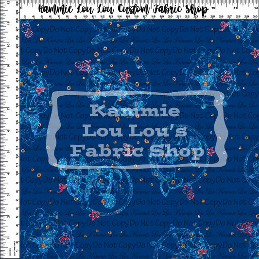 R118 Sail the Magic Seas - Blue Coordinate