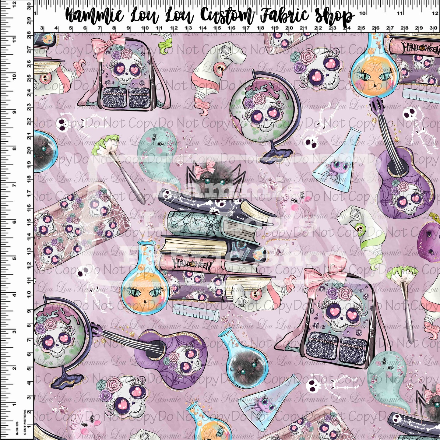 R118 School of Ghoul - Light Purple Things